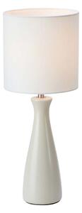 Krémová stolová lampa s textilným tienidlom (výška 42 cm) Birillo – Markslöjd