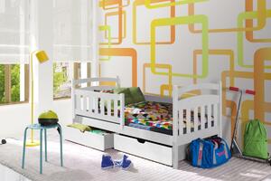 Jednolôžková detská posteľ Lukášek 90 x 200 Certifikát - Výber farebného prevedenia