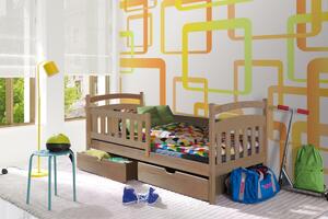 Jednolôžková detská posteľ Lukášek 90 x 200 Certifikát - Výber farebného prevedenia