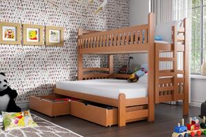 Poschodová posteľ Ania Maxi 90 x 200 Certifikát - Výber farebného prevedenia
