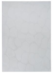 Koberec sivobéžová látka 160 x 230 cm žakárový obdĺžnikový tvar moderný štýl obývacia izba spálňa