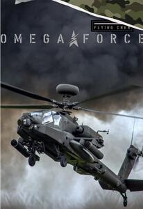 TipTrade Bavlnené obliečky 140x200 + 70x90 cm - Vrtuľník Omega Force