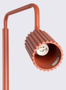 Sollux SL.2023 - Stojacia lampa KARBON 1xGU10/10W/230V oranžová
