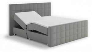 Čalúnená posteľ Ademar 180x200 s elektrickým polohovaním