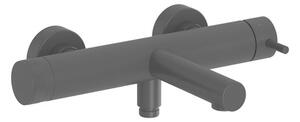 Vaňová batéria Ravak Nox bez sprchového setu 150 mm čierna X070650