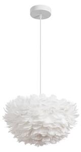 Brilagi - Luster na lanku FEATHER 3xE27/40W/230V pr. 40 cm biely