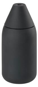 Čierny silikónový dávkovač mydla 300 ml Singles – Zone