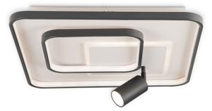 Brilagi - stmievateľné LED stropné svietidlo UNITY LED/75W/230V + 1xGU10/3W biela/čierna +DO