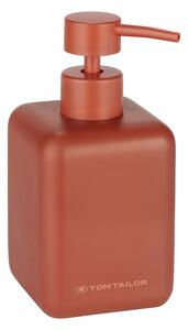 Oranžový dávkovač mydla z polyresínu 380 ml Tom Tailor T-Rounded – Wenko