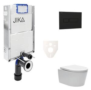 Cenovo zvýhodnený závesný WC set Jika na zamurovanie + WC SAT Brevis SIKOJW3