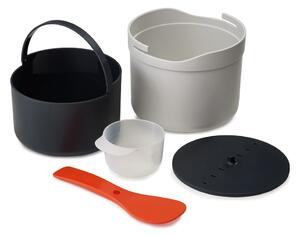 Oranžovo–sivá súprava na prípravu ryže M–Cuisine – Joseph Joseph