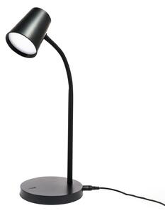 Stolové Lampa Lindby, Ailina, stmievateľné, Čierna, Pracovňa, Plast, Moderný