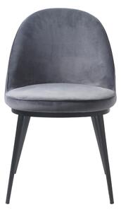 Sivá jedálenská stolička Gain – Unique Furniture