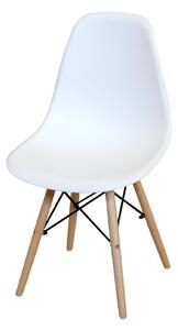 Jedálenská stolička UNO biela