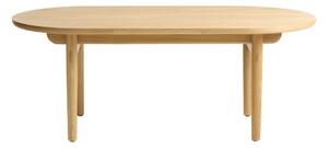 Konferenčný stolík v dekore duba v prírodnej farbe 70x130 cm Carno – Unique Furniture