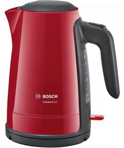 Rýchlovarná kanvica Bosch TWK6A014, červená/čierna, 1,7l