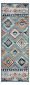 Modrý vonkajší behúň 80x230 cm Avery Blue – Flair Rugs