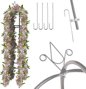 MAXMAX Záhradná kovová pergola LUARO 195 cm - stĺpik