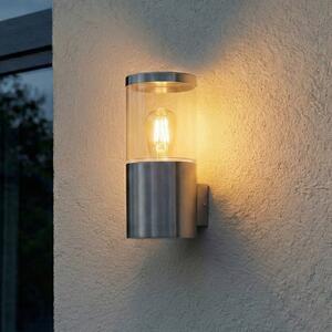 OSRAM Vonkajšie nástenné svietidlo ENDURA CLASSIC EBRO, nerezová oceľ, IP44, Hliník / sivá / zinok, Nehrdzavejúca oceľ, Moderný