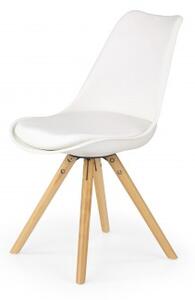 Valkyra - Jedálenská stolička (biela, buk)