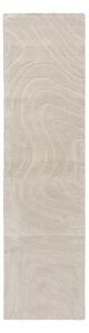 Krémový ručne tkaný vlnený behúň 60x230 cm Mesmerise Natural – Flair Rugs