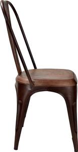 Stolička - hrdzavá patina
