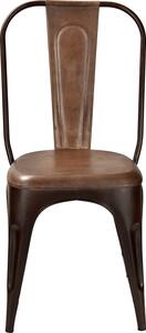 Stolička - hrdzavá patina