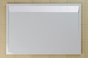 Sprchová vanička obdĺžniková 90×150 cm biela, kryt biely WIA 90 150 04 04