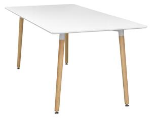 Jedálenský stôl 160x90 UNO biely