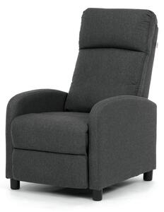 TV-W3397 GREY2, Komfortné TV polohovacie kreslo, poťah sivá látka, 130 kg