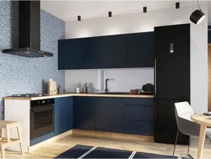 Rohová kuchyňa Minea ľavý roh 230x180 (modrá mat)