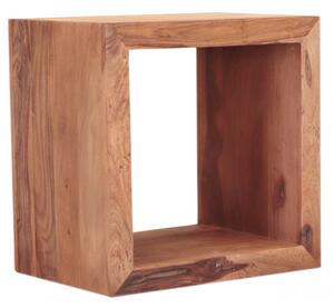 Odkládací stolík Tara 50x50x35 indický masív palisander