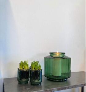 Uhlová váza - zelená - veľká
