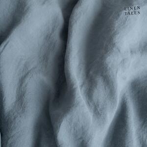 Svetlomodré ľanové obliečky na jednolôžko 140x200 cm - Linen Tales