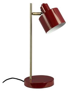 Stolové Lampa Dyberg Larsen, Ocean, Červená, Obývacia izba, Kov, Dizajnový