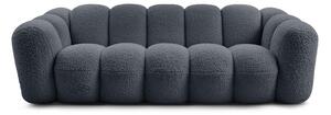 Tmavosivá pohovka z textílie buklé 232 cm Hippolyte – Bobochic Paris