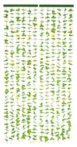 Žltý/zelený záves do dverí 90x190 cm Sunflowers – Maximex