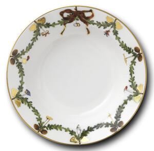 Porcelánový hlboký tanier Star Fluted Christmas 17 cm