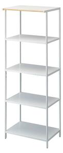 Matne biely oceľový regál 60x170x46,5 cm Tower – YAMAZAKI