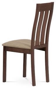 Jedálenská stolička BELA orech/krémová