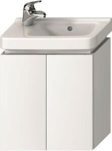 Kúpeľňová skrinka pod umývadlo Jika Cubito 45x24,1x48 cm biela H40J4202005001