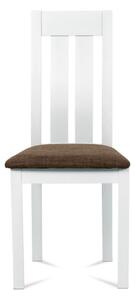 Jedálenská stolička BELA biela/hnedá