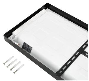 LED Prisadený panel BRISBANE LED/36W/230V 4000K 29,5x119 cm čierna