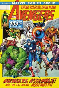 Plagát, Obraz - Avengers - 100th Issue, (61 x 91.5 cm)