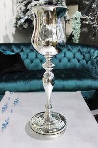 Strieborná luxusná váza 64 cm