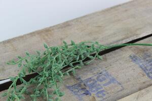 Zelený umelý trs rastliny senecio 60cm