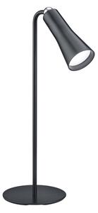 TRIO Reality R52121132 MAXI dotykové stolové svietidlo SMD LED V360mm 2W/200lm 3000K čierna matná, nabíjateľná batéria, USB-C
