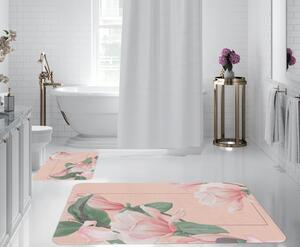 Svetlo ružové kúpeľňové predložky v súprave 2 ks - Oyo Concept