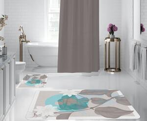 Sivé kúpeľňové predložky v súprave 2 ks – Oyo Concept