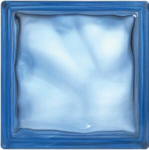 Luxfera Glassblocks blue 19x19x8 cm sklo 1908WBLUE